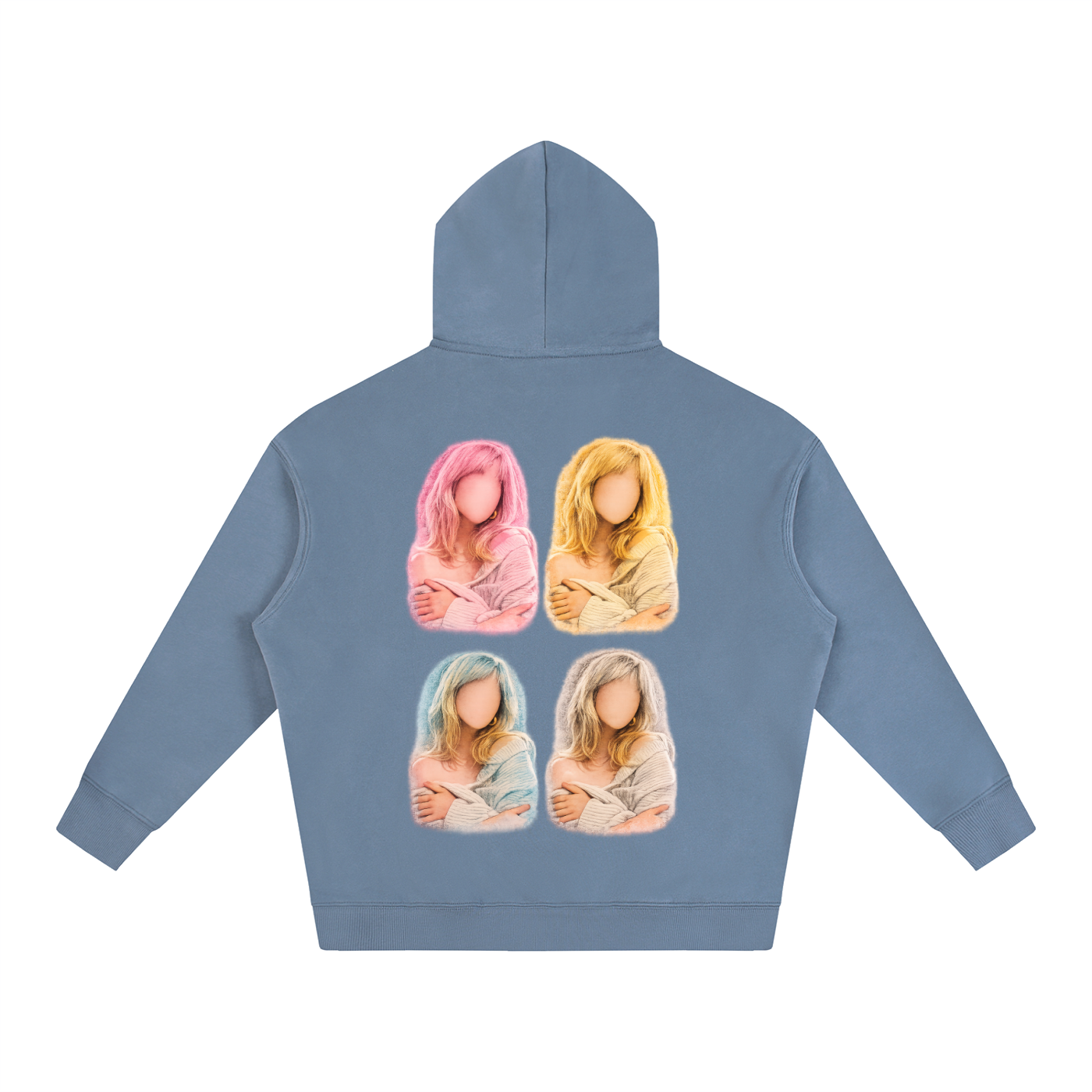 SCREENPRINT Vol 1. Billie Eilish Coloured Print Hoodie