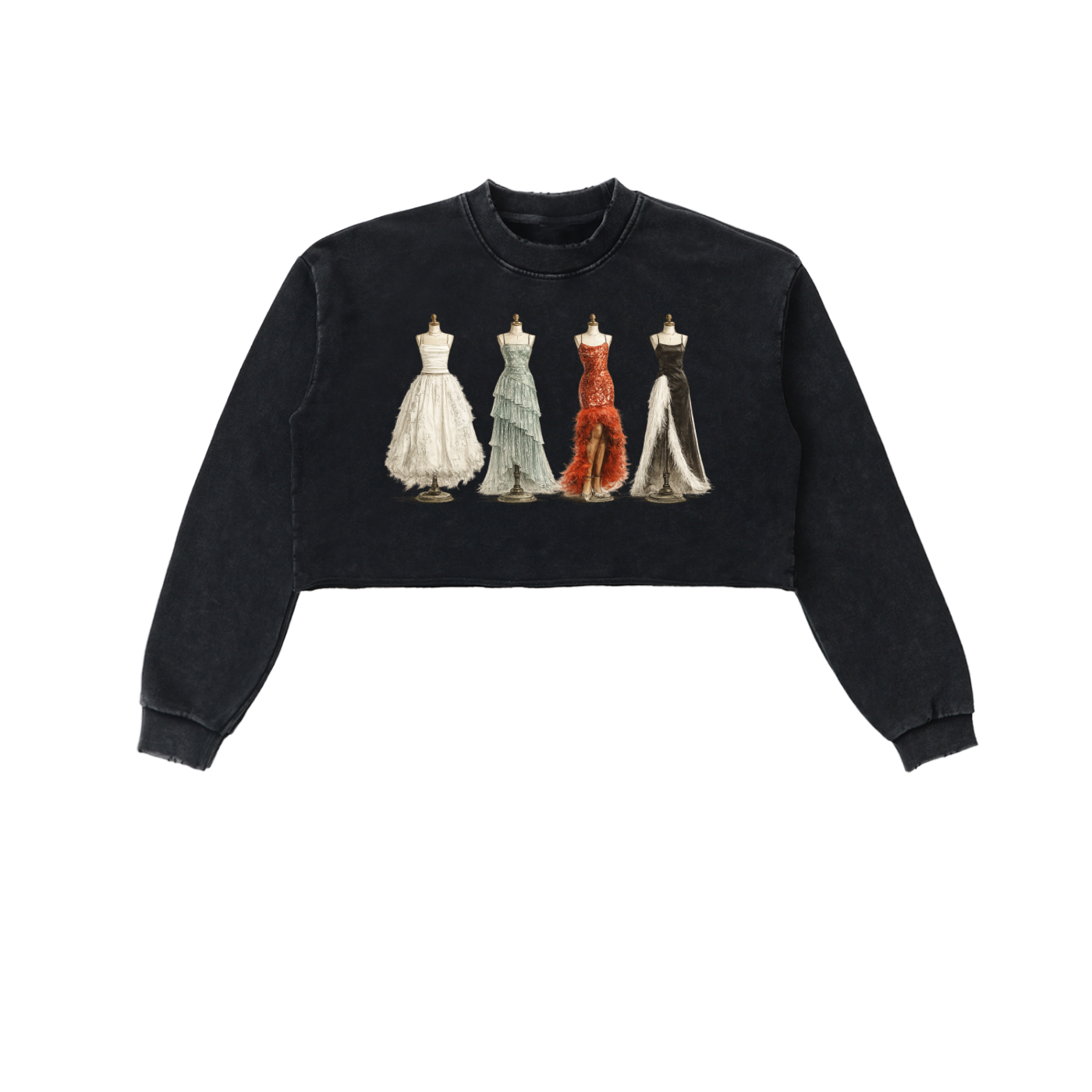 SKETCH Vol 1. Olivia Dean Cropped Sweatshirt