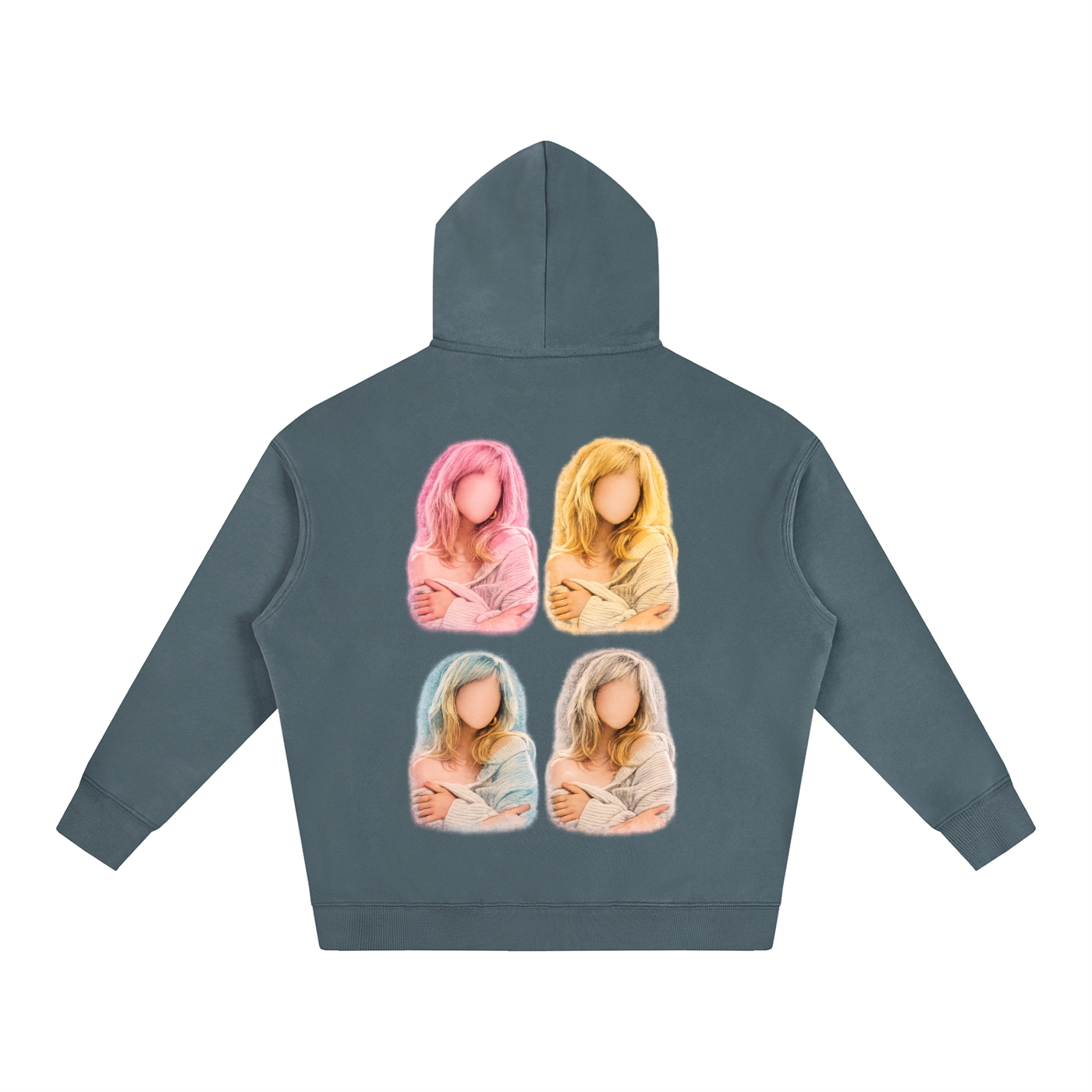 SCREENPRINT Vol 1. Billie Eilish Coloured Print Hoodie