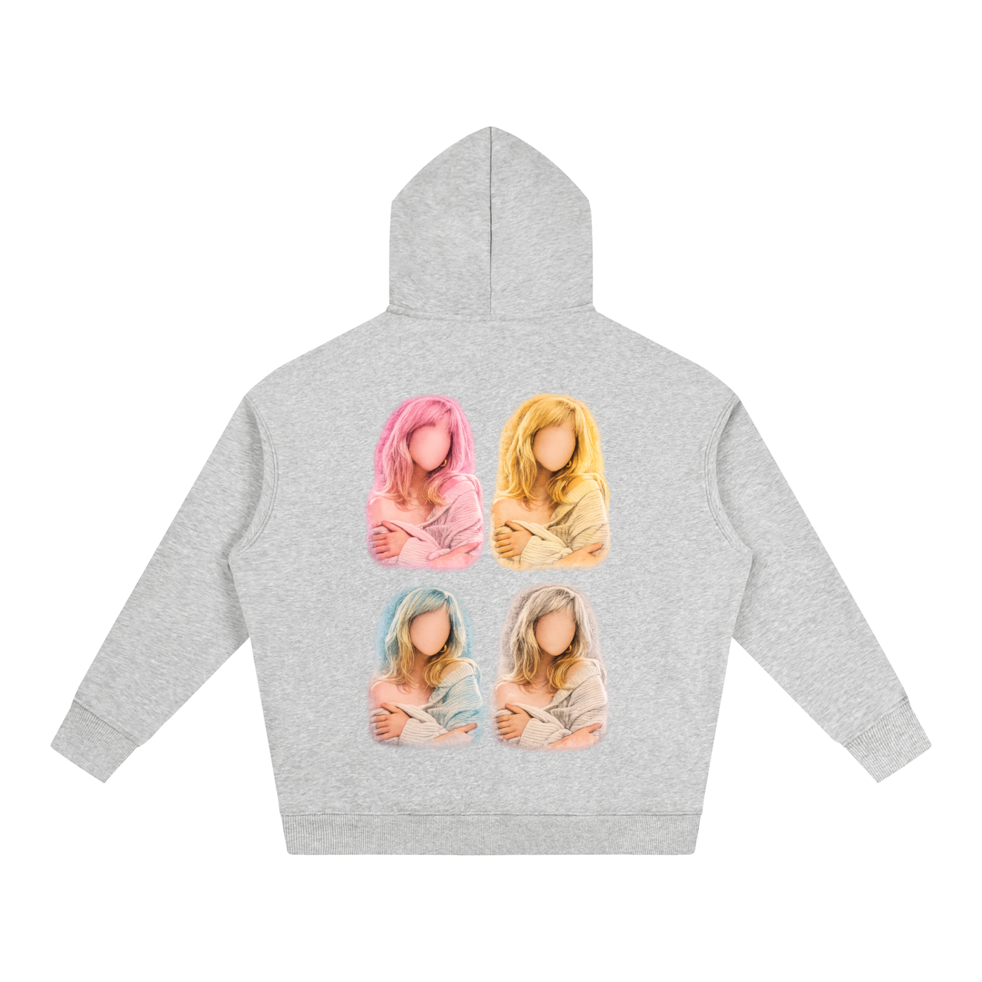 SCREENPRINT Vol 1. Billie Eilish Coloured Print Hoodie