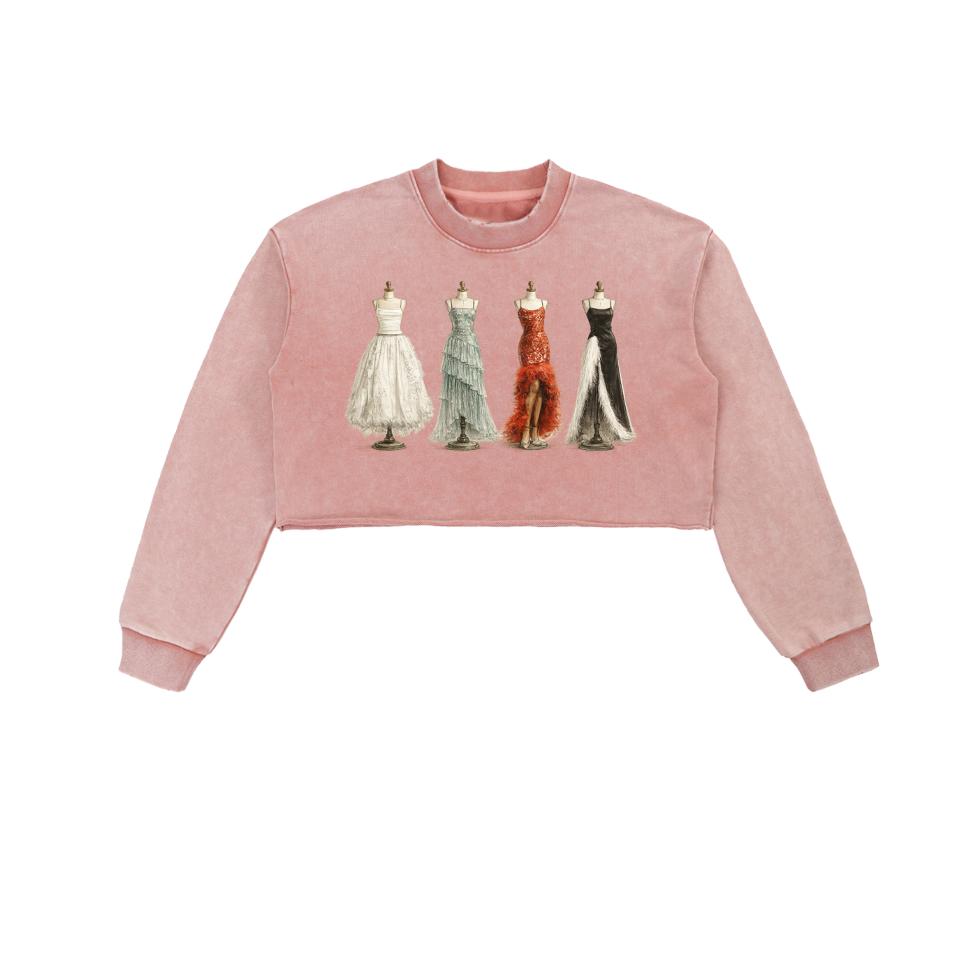 SKETCH Vol 1. Olivia Dean Cropped Sweatshirt