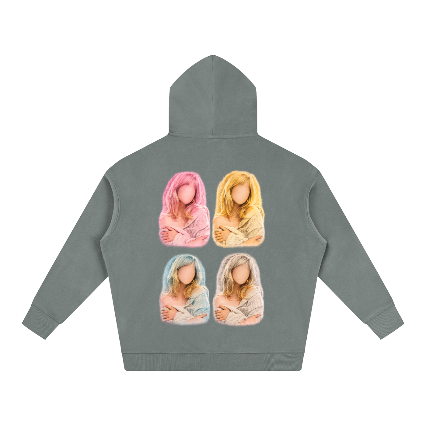 SCREENPRINT Vol 1. Billie Eilish Coloured Print Hoodie