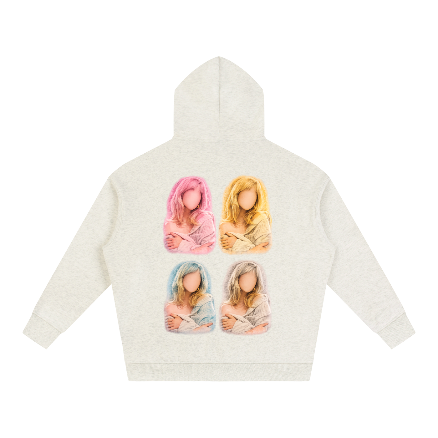 SCREENPRINT Vol 1. Billie Eilish Coloured Print Hoodie