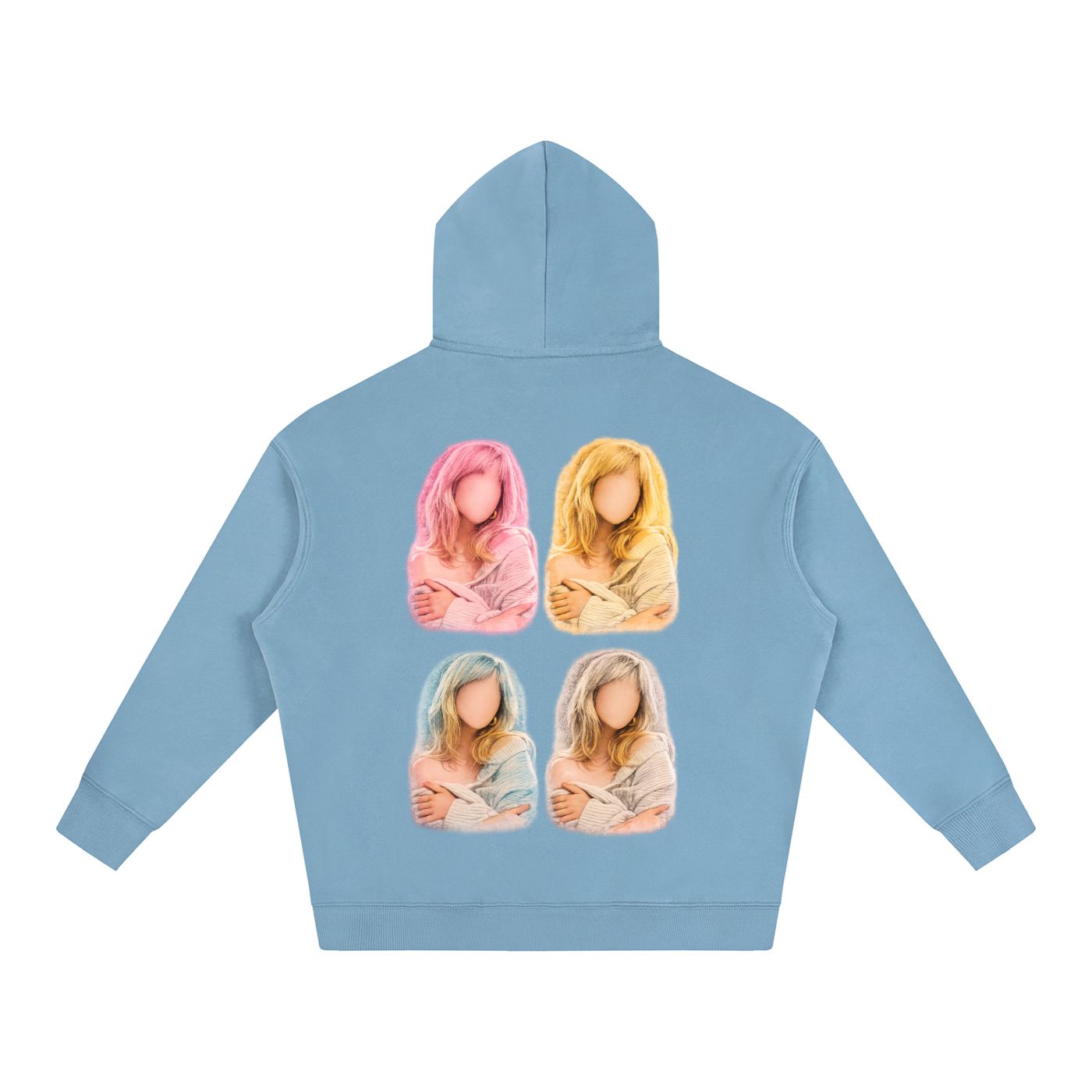 SCREENPRINT Vol 1. Billie Eilish Coloured Print Hoodie