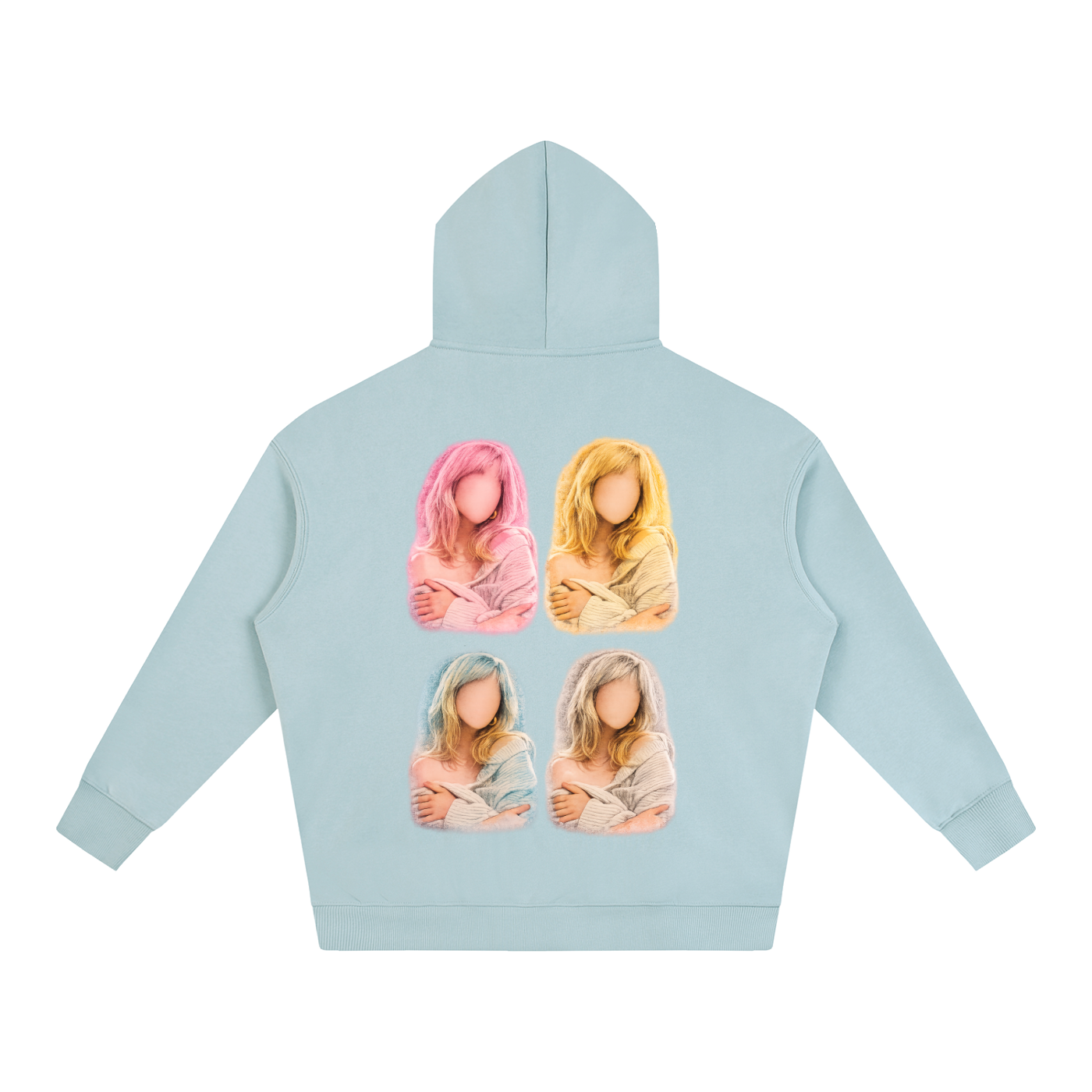 SCREENPRINT Vol 1. Billie Eilish Coloured Print Hoodie
