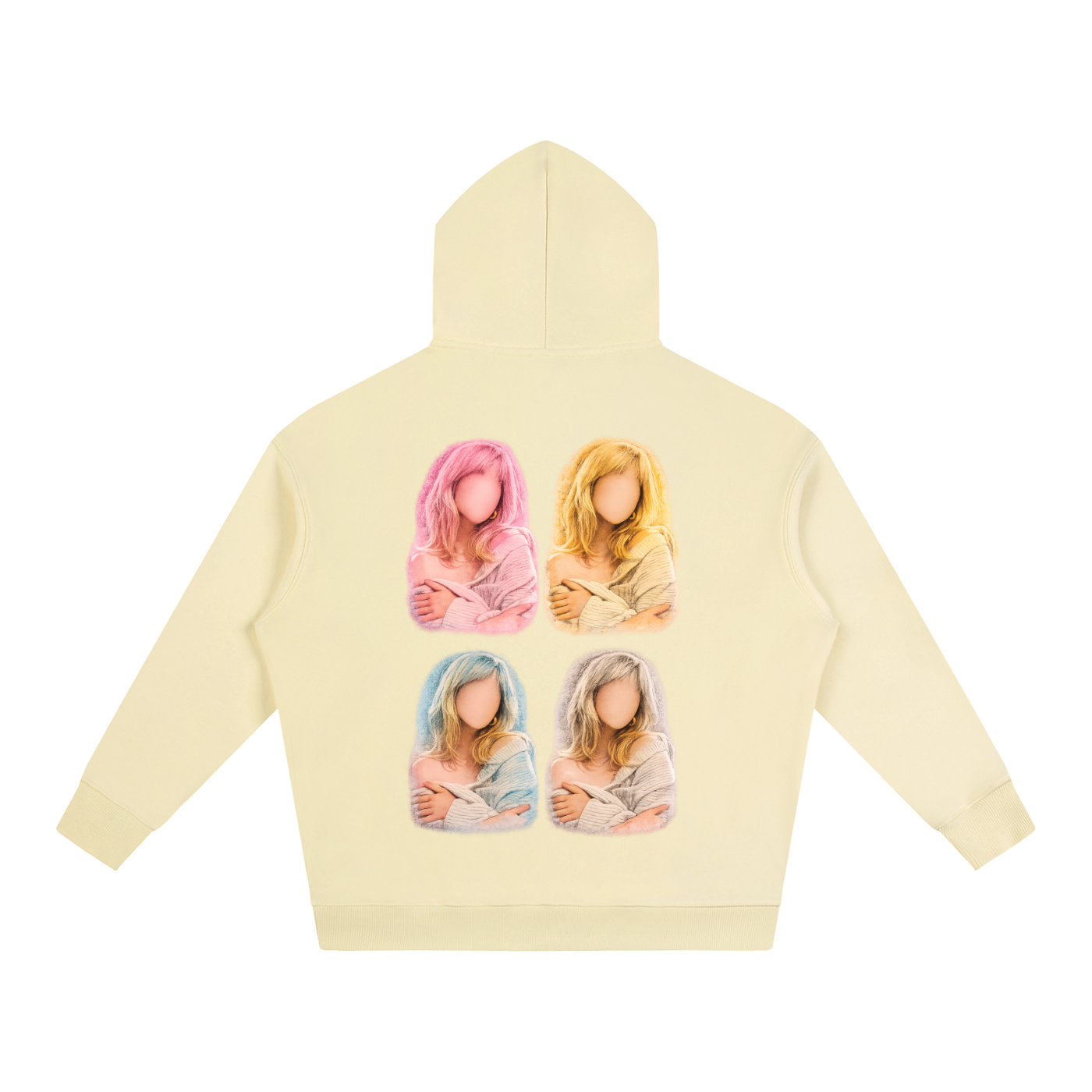 SCREENPRINT Vol 1. Billie Eilish Coloured Print Hoodie