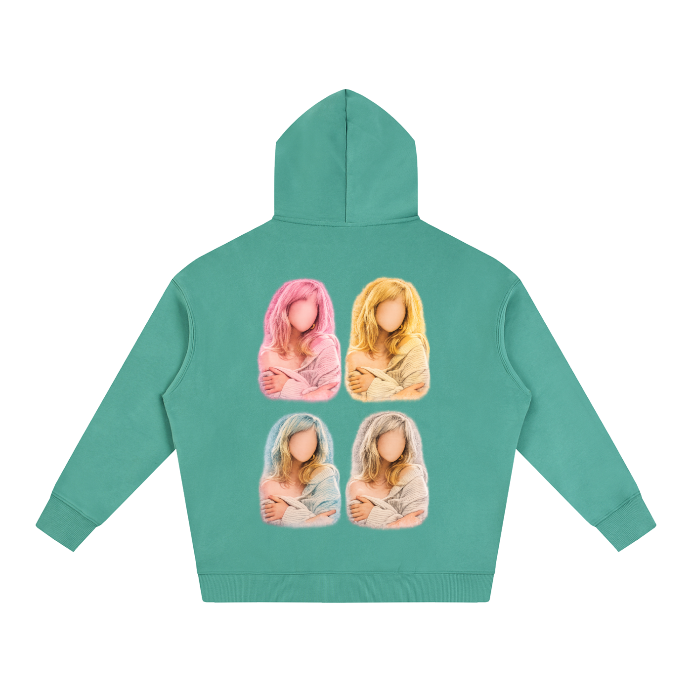 SCREENPRINT Vol 1. Billie Eilish Coloured Print Hoodie