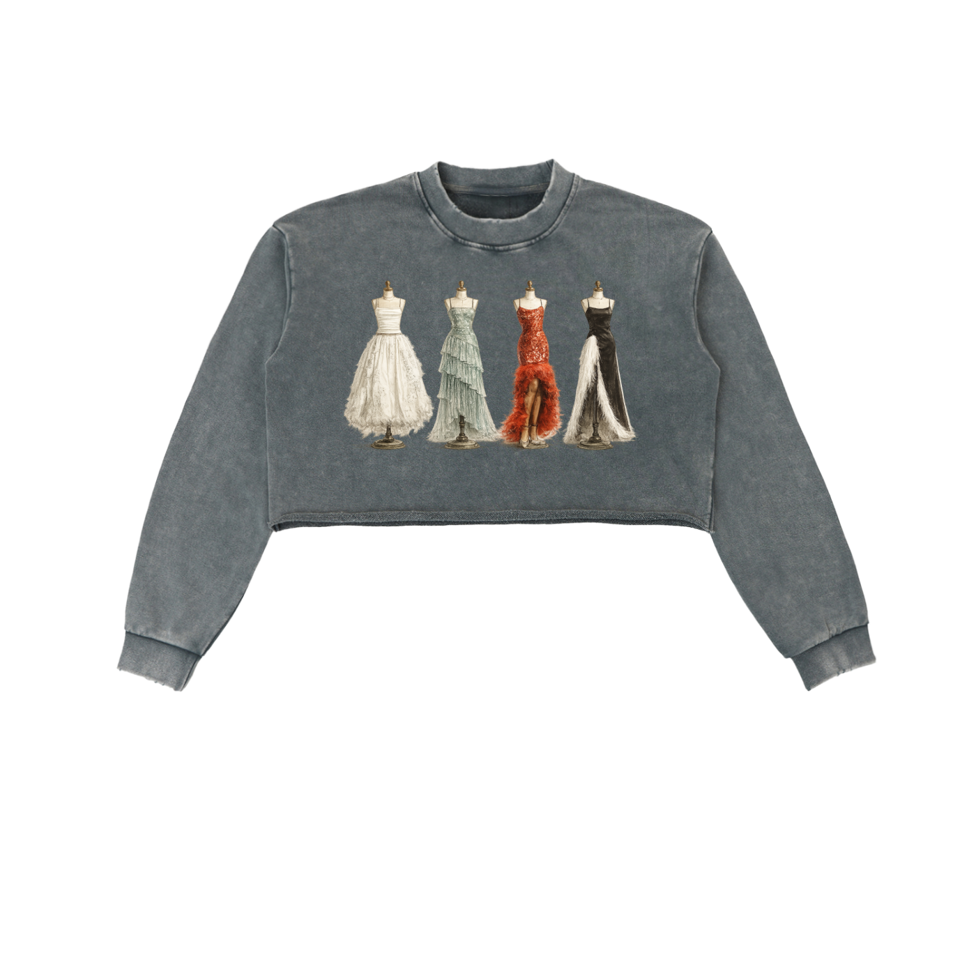 SKETCH Vol 1. Olivia Dean Cropped Sweatshirt