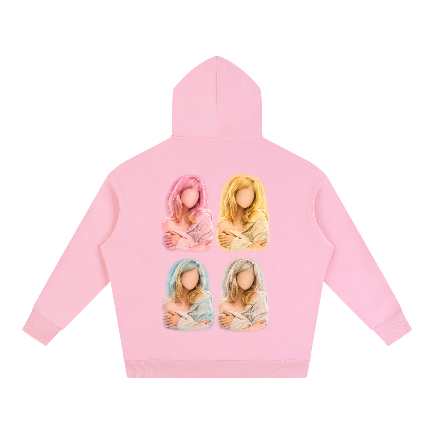 SCREENPRINT Vol 1. Billie Eilish Coloured Print Hoodie
