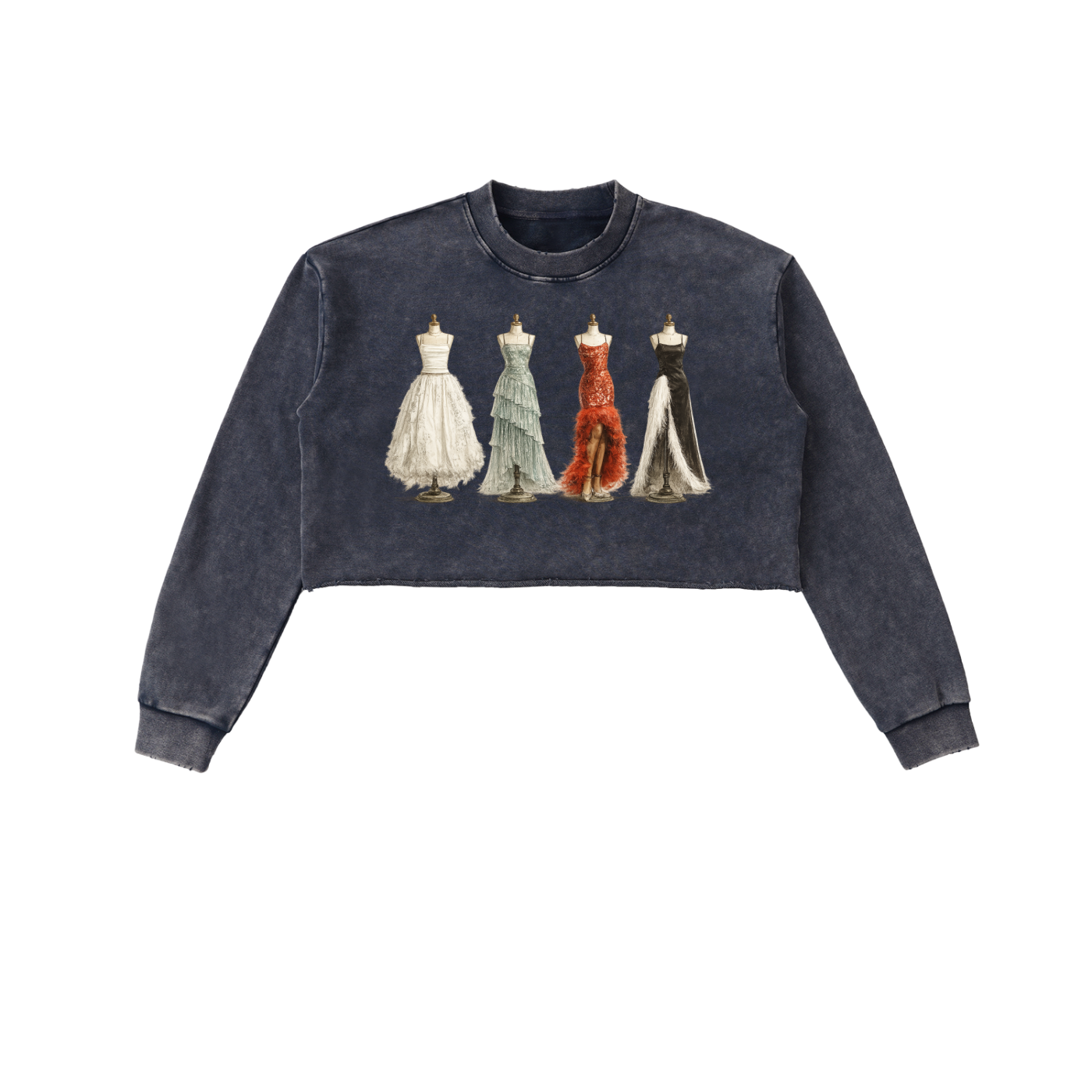SKETCH Vol 1. Olivia Dean Cropped Sweatshirt