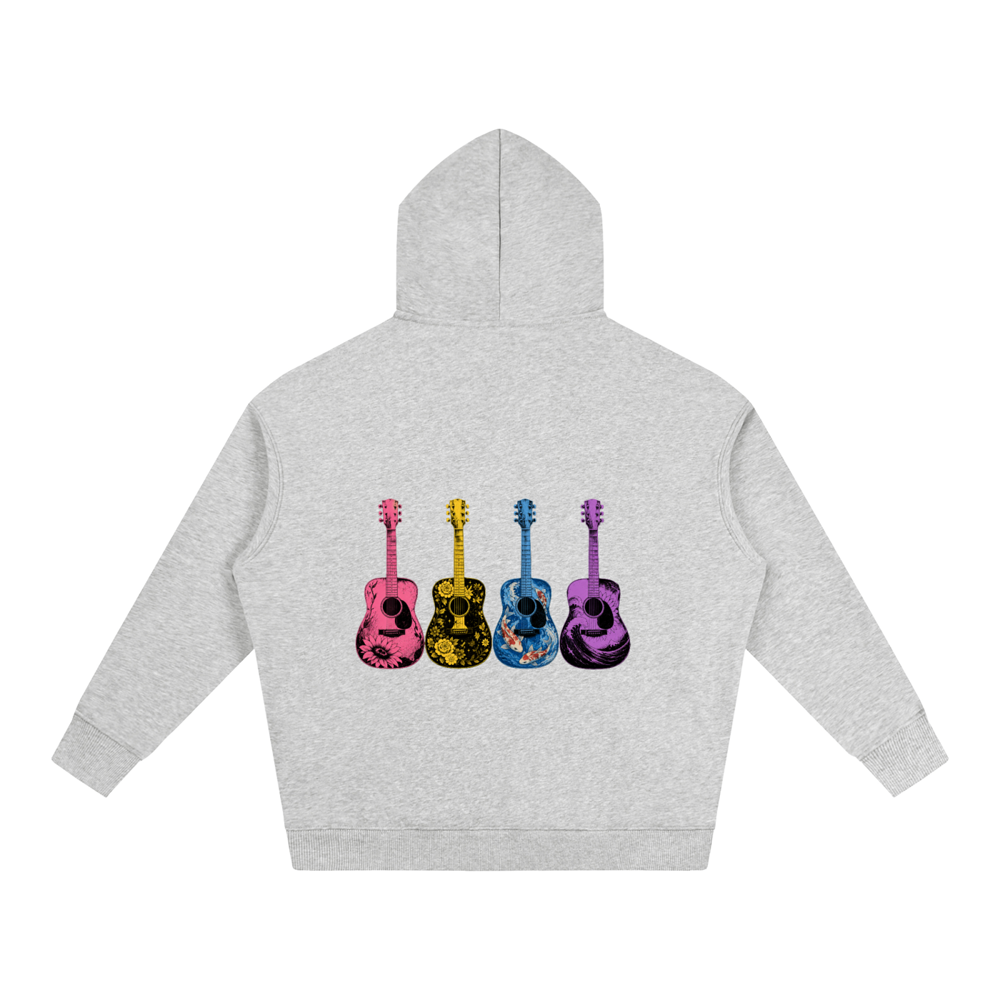SCREENPRINT Vol 1. Alex Warren Guitar Print Hoodie