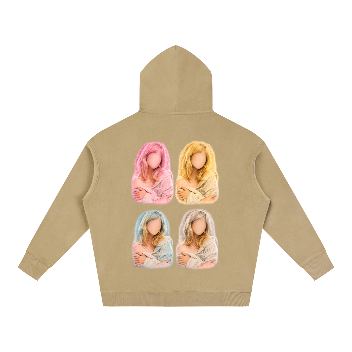SCREENPRINT Vol 1. Billie Eilish Coloured Print Hoodie